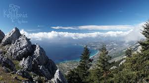 Mountain landscape with hiking trail